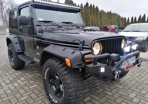 Jeep Wrangler cena 75999 przebieg: 73951, rok produkcji 2006 z Kolbuszowa małe 631